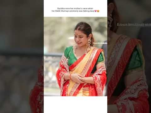 mom's saree 💗🥰 #trendingshorts #shortsfeed #ruchikarathore #triggeredinsaan #feedshortsyoutube