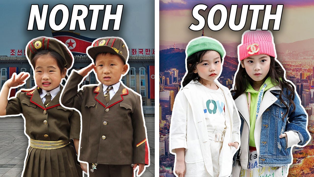 Life in North Korea vs South Korea: 16 Major Differences in 13 Minutes - Jacob Laukaitis