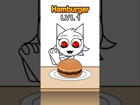 Hamburger Level1 vs Level50