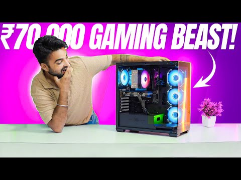 Rs 70000 Best Gaming PC Build In 2025 | Hindi