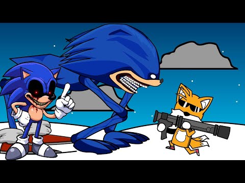 Tails VS Shin Sonic Tapes VS Sonic VS Sonic EXE | Sonic 3 Movie Animation Compilation