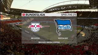 FIFA 20 Prognose | RB Leipzig - Hertha BSC | Bundesliga 2019/20 (28. Spieltag)