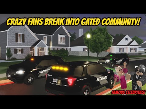 Greenville, Wisc Roblox l *CRAZY* Celebrity Gated Community Mansion Heist  Roleplay