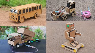 4 amazing thing made with cardboard