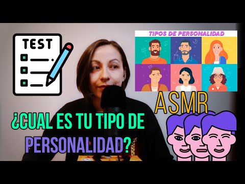 8 TIPOS de PERSONALIDAD. ¿CUAL ES TUYO? TEST para AVERIGUAR tu CARACTER || ASMR