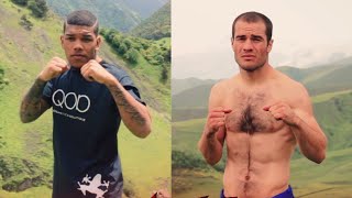 The fight didn't even have time to start! A brutal knockout in the mountains in the first seconds!