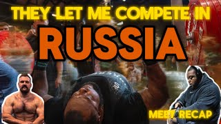 Is it over? | Russian EXPERIENCE | Julius Maddox | Meet Recap | 11-17-24