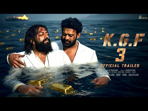 K.G.F: Chapter 3 - Official Trailer | Rocking Star Yash | Kgf 3 Movie | Prashant Neel | South Movie