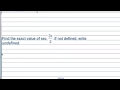 Trigonometric Functions and Angles