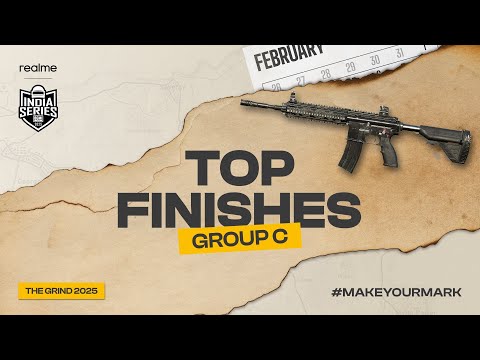 TOP FINISHES - GROUP C | realme BGIS 2025