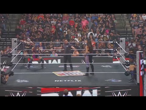 Lucha Completa: Roxanne Perez & Raquel Rodriguez Vs The Kabuki Warriors - WWE Raw 14/07/2025 Español