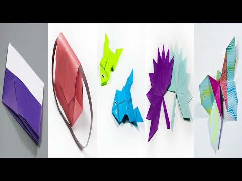 5 Easy Paper folding Craft #6