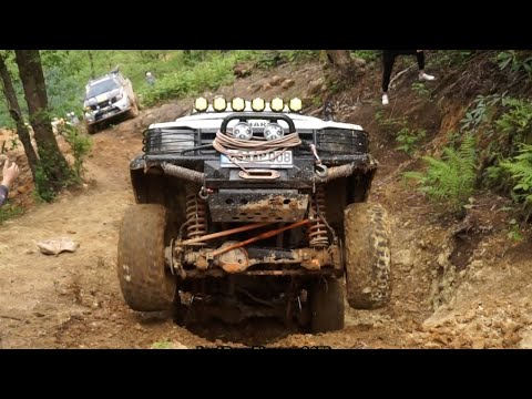 Land Rover Discovery 3.9 vs Nissan Patrol unimog Dif  🏆 OFF ROAD Challenge