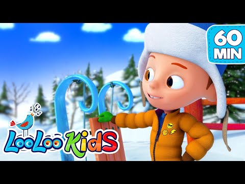 ❄️ My Happy Sled | Christmas Songs Collage for Kids | LooLoo Kids 🎁