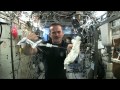 Behavior of Washcloths in Space