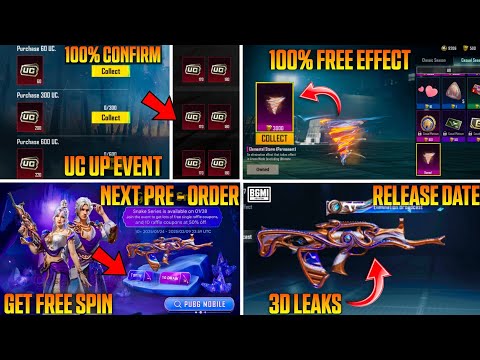 Best Free Elemination Effect | Bgmi Next Pre Order Event leaks !