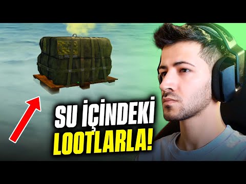 SADECE SU İÇİNDEKİ LOOTLARLA WİN ALMAK? pubg mobile