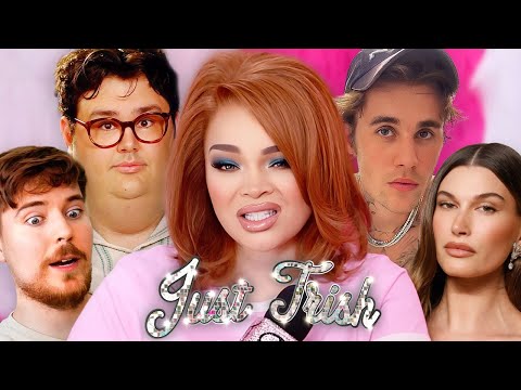 MrBeast's EMBARRASSING Feud with Caleb Hearon + Justin Bieber DISRESPECTS Hailey? | Just Trish  206