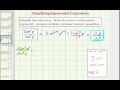 Exponents and Simplification Concepts