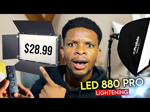 The Best Budget Light for Creators (Under $30) – Unboxing LED 880 Pro & Honest Review!