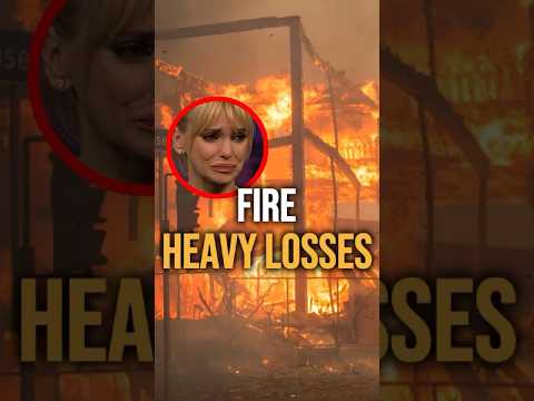 Among the celebrities affected by the Los Angeles fires, who suffered the most severe losses