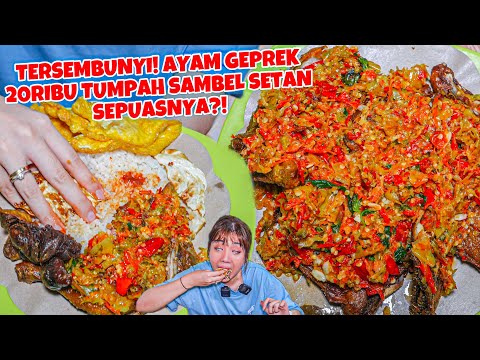 DIJAMIN NGILER?! AYAM PENYET TERSEMBUNYI DEKET FLYOVER, GAKLIATAN TAPI RAME BGT? LANGGANAN ANWAR BAB
