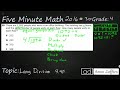 Long Division Strategies for 4th Grade STAAR Success