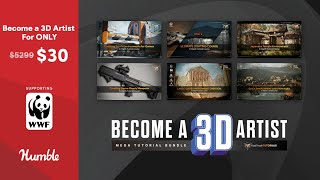 Get an Entire 3D Art Education for Only $30! - FastTrackTutorials x Humble Bundle