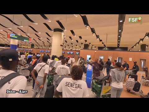 Préparation CAN féminine Maroc 2024: Nos lionnes sont bien arrivées en Algérie.
