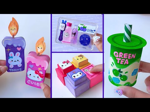 Easy craft ideas/ miniature craft /Paper craft/ how to make /DIY/school project/Tonni art and craft