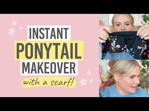 EASY TIP TO MAKE YOUR PONYTAIL CUTE & STYLISH! 💁‍♀️