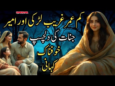 Kam Umer Ghreeb Ladki Aur Ameer Jinnat KinDil gasp Khofnak Kahani