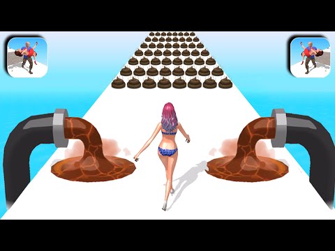 Satisfying Mobile Games  1001 Android, iOS Girl Rider, Twerk Race, Clothes Run Zl41A181