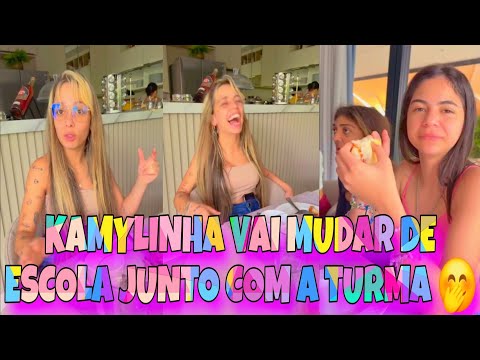 KAMYLINHA PEDIU AO HYTALO PRA MUDAR DE ESCOLA 🤭 SERÁ QUE BERNARDO VAI GOSTAR DESSA NOVIDADE 🤭🤭