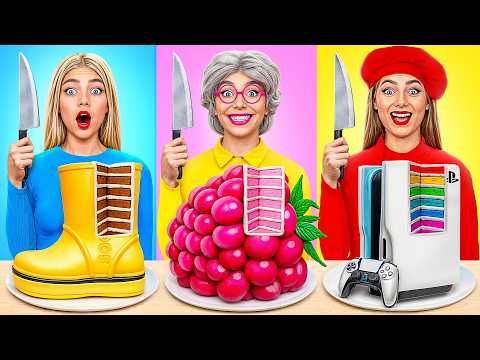 Me vs Grandma Cooking Challenge | Amazing Cooking Hacks by Multi DO Challenge