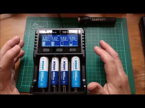 Xtar 18650s have 4000mAh Capacity