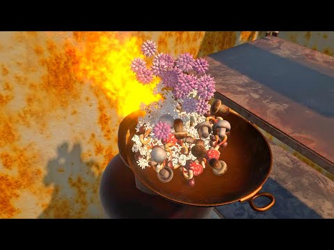 美味しい炒飯を作るゲーム、意味不明の模様
