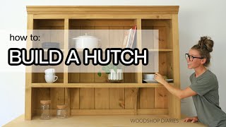 How to Build a Classic Countertop Kitchen Shelf