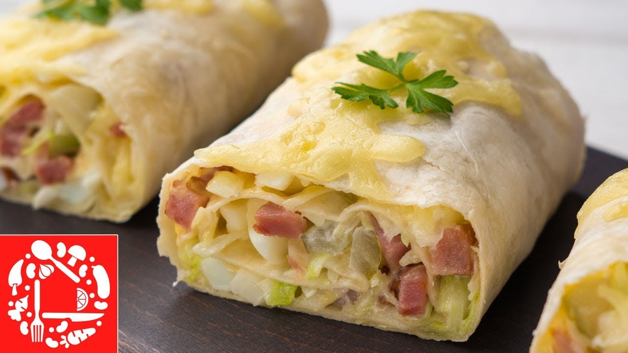 Закуска из лаваша Бесподобный рецепт из доступных продуктов
