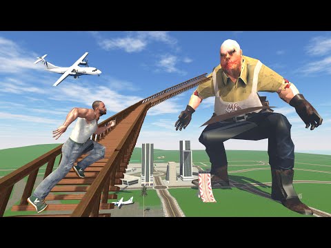 Franklin Found Secret Stairway to Mr Meat House | INDIAN BIKE DRIVING 3D