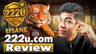 شرح مبسط لافضل موقع لكسب المال بافضل طريقه | 222u.com review💸🤑