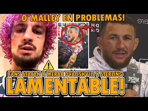 ⚠️¡LOCURA TOTAL ALTERCADO FANS ATACAN a MERAB Y STERLING TRAS UFC 306! ¡PETR YAN AMENAZA a O’MALLEY!