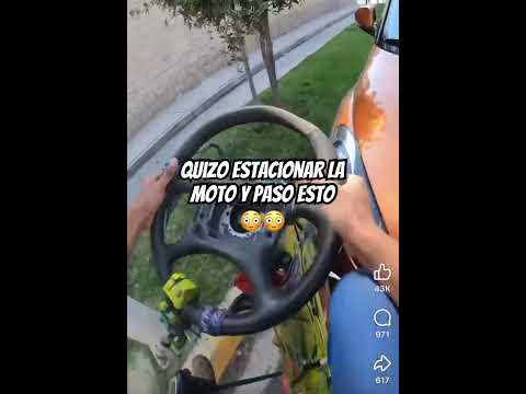 Que hubieras hecho tú ? #automobile #motos #biker #viralvideo @luismoto