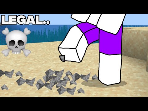 Adicionei PEDRAS de asfalto no Minecraft - 🛠️Sexta dos Mods🛠️