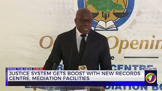 YouTube video thumbnail: Justice System Gets Boost With New Records Centre, Mediation Facilities 