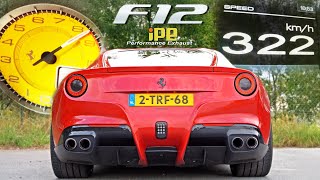 FERRARI F12 now SCREAMS like an F1 V12! // IPE X-PIPE & EVENTURI