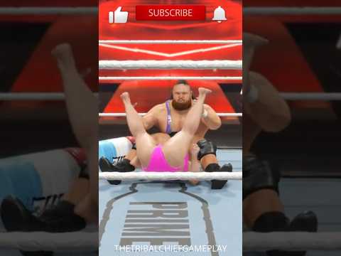 💥#Otis vs #PiperNiven 💥Part 1 #shorts #wwe #thetribalchiefgameplay #wwe2k25 #seo