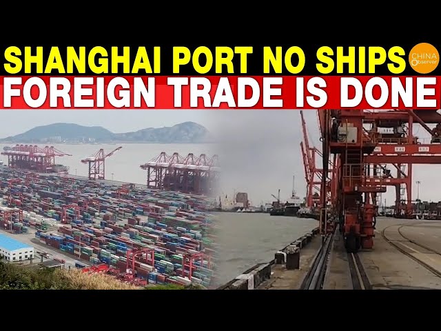 No Ships Docked at Shanghai Port for Days