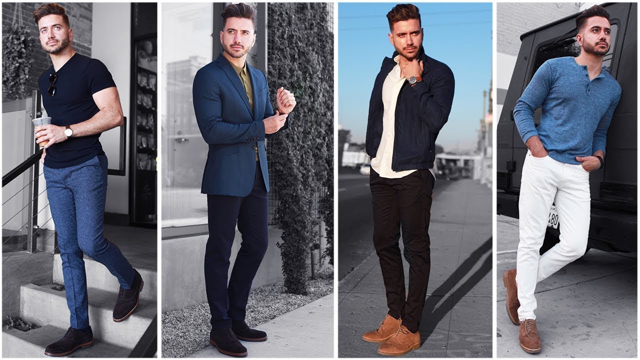 4 Easy Outfits for Men - The Blue Lookbook - Men's Fashion Inspiration Fall 2017