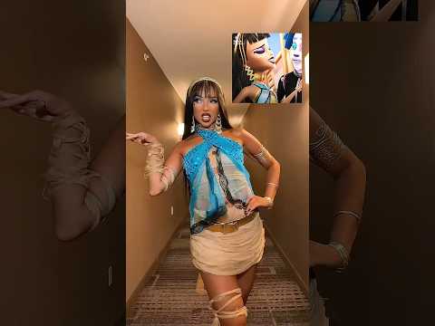 Just me auditioning to be Cleo De Nile from monster high ! #monsterhigh #cleodenile